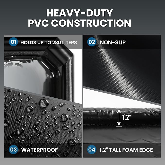 Easy to Clean Heavy-Duty PVC Garage Floor Mat - Image 6