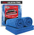 AIDEA Microfiber Towels for Cars-4PK, Large Professional Car Drying Towel by AIDEAHOME