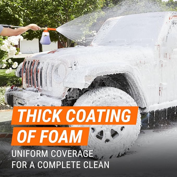Armor All 2-in-1 Foam Cannon Kit, Car Cleaning Kit Connects to Power Washers - Image 7