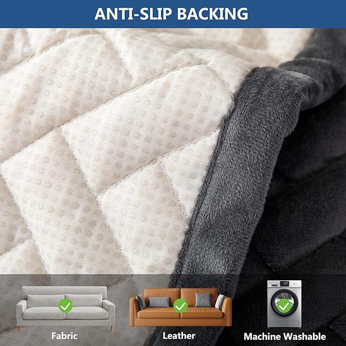 Eismodra Couch Cover, Sectional Couch Covers, Sofa Covers - Image 4
