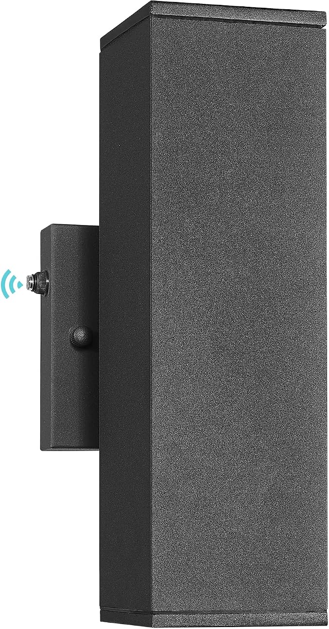 Ken & Ricky Dusk to Dawn Outdoor Lighting, Modern Exterior Wall Lights by KenRicky