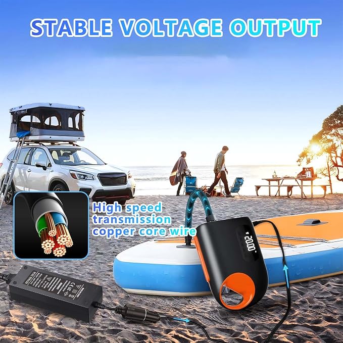 110V-240V to 12V 120W/10A Car Cigarette Lighter Socket AC/DC Power Supply - Image 5