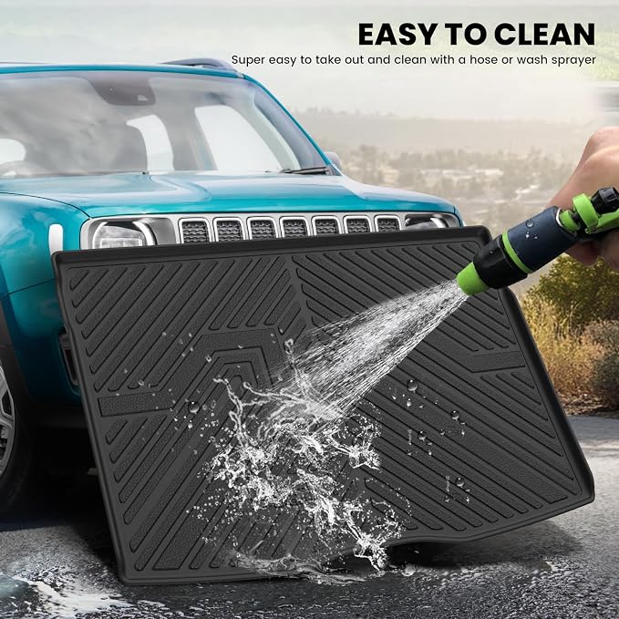 LASFIT Cargo Mat for Jeep Renegade 2015-2023 Upper Position, All Weather TPE - Image 7