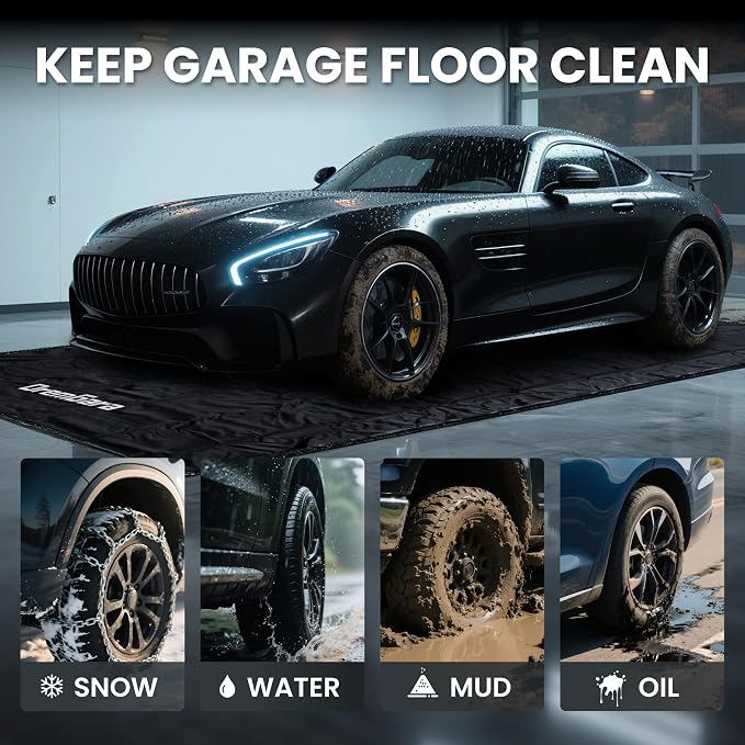 Easy to Clean Heavy-Duty PVC Garage Floor Mat - Image 2