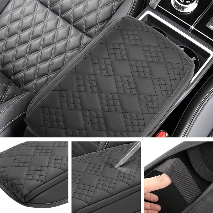 SXCY for 2025 Mitsubishi Outlander Sport Armrest Cover Pad for 2025 Mitsubishi - Image 3