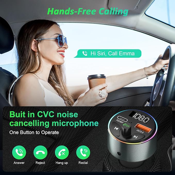 FM Transmitter Bluetooth 5.3 - Image 4