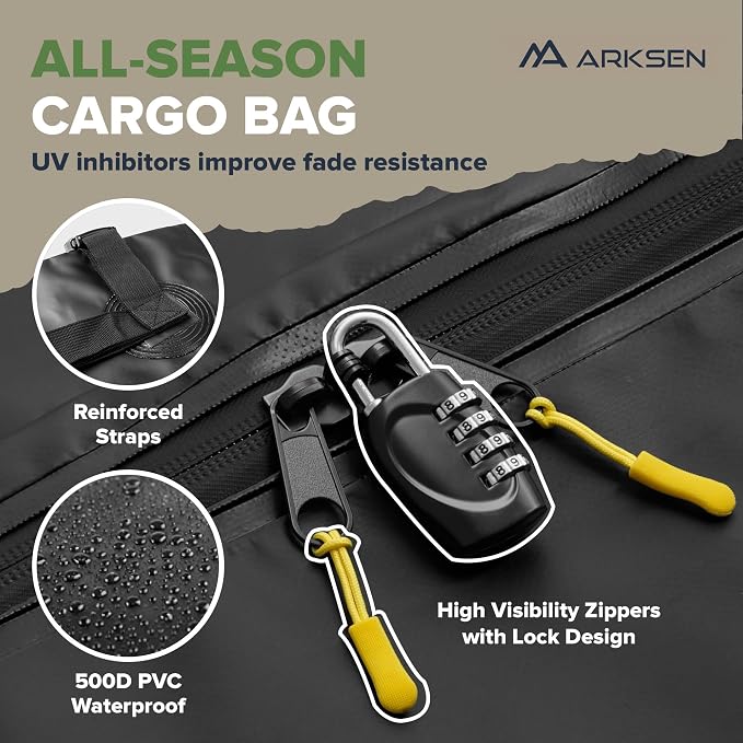 ARKSEN 64 x 39 x 4 Inch Upgrade Universal Roof Rack - Image 8