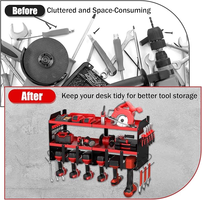 Power Tool Organizer Wall Mount - Image 4