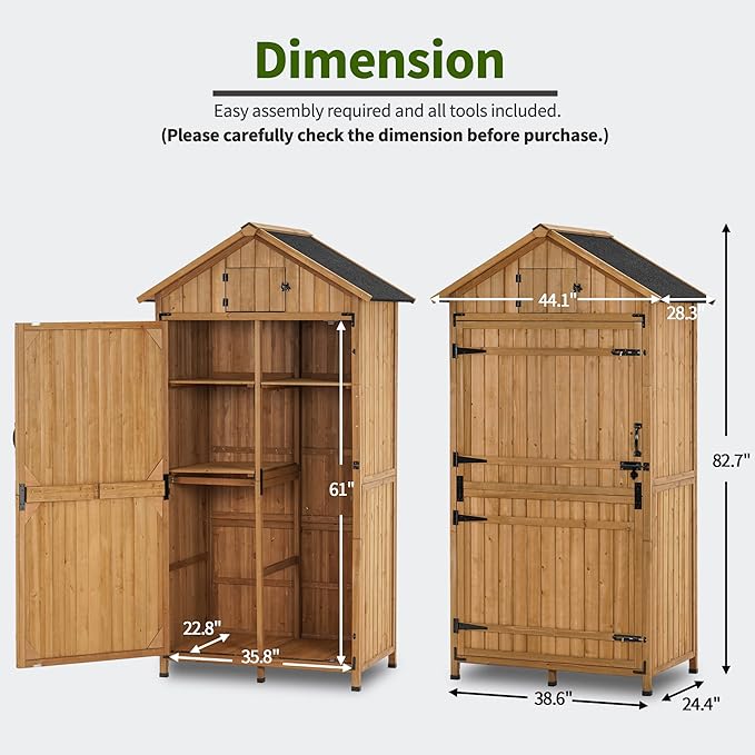MCombo Large Outdoor Storage Cabinet - Image 3