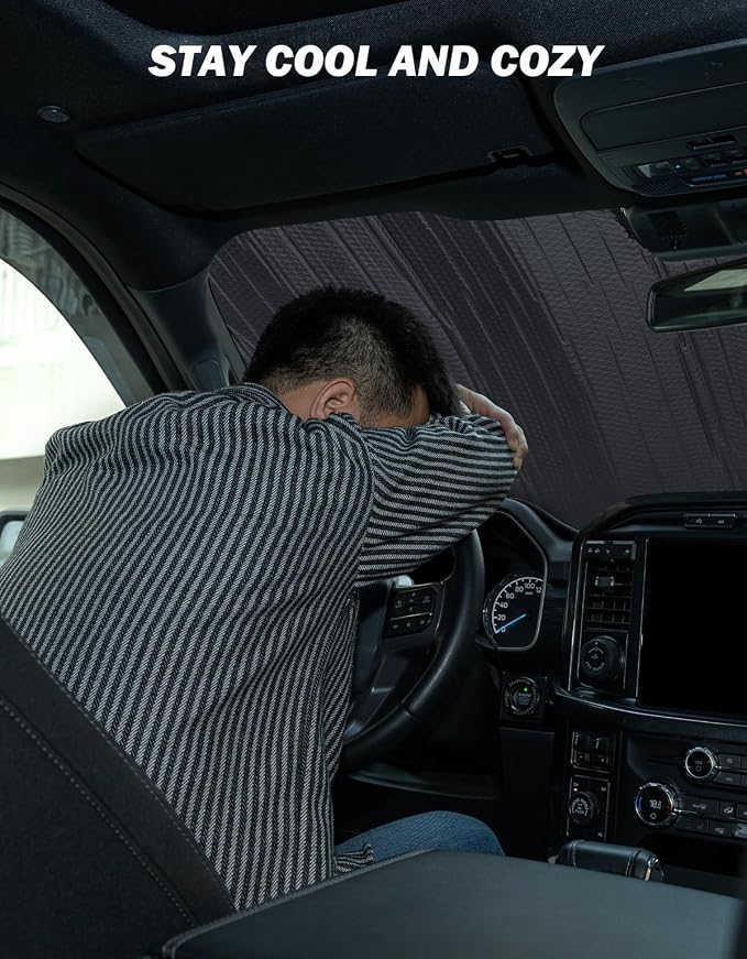 Windshield Sun Shade Compatible - Image 7