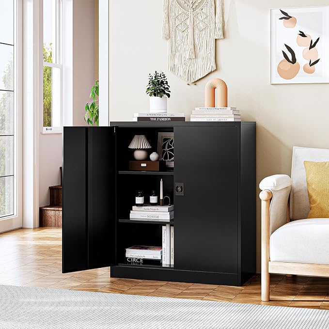 Metal Storage Cabinet, Lockable Storage Cabinet - Image 7