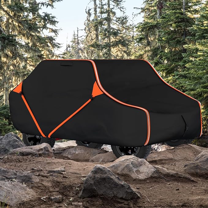 125 Inch UTV Cover for Polaris Ranger RZR, Can-Am Defender Maverick Commander by InTimesAuto
