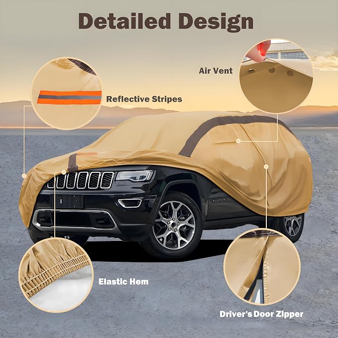 Car Cover Waterproof All Weather Compatible - Image 2
