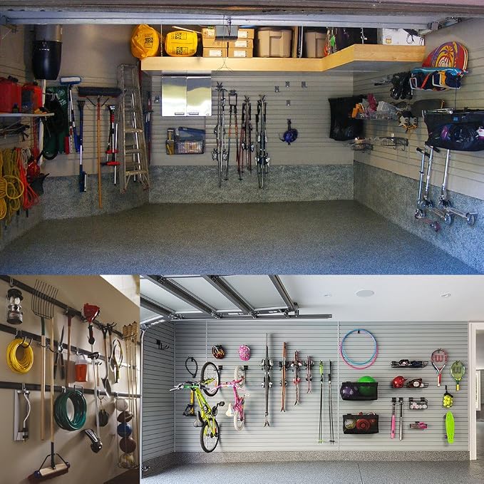 Heavy Duty 13 Inches Jumbo Arm Indoor Outdoor Storage Wall Hooks, Garage and - Image 7
