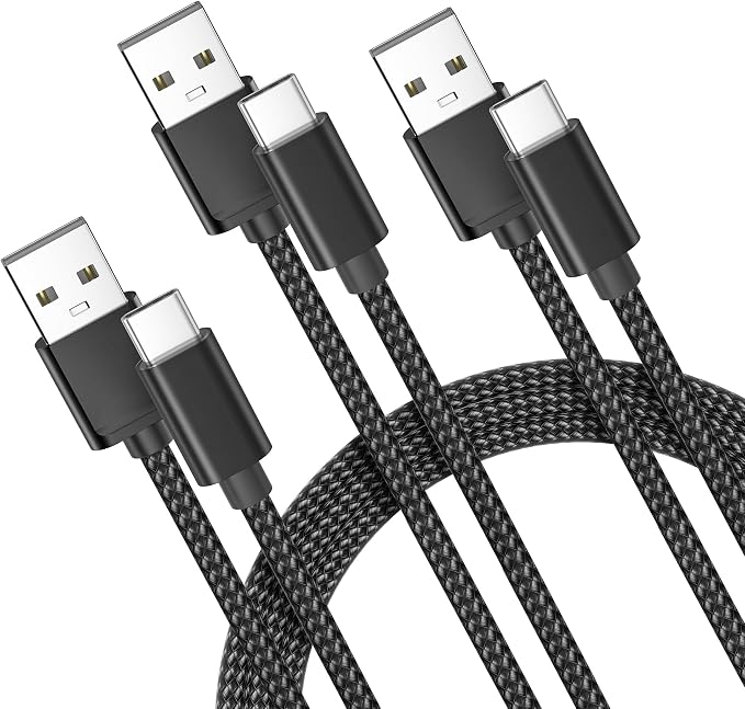 Basesailor USB Type C Charger Cable 3-Pack 3.3/6.6/10FT, Car Charging Cord by Basesailor