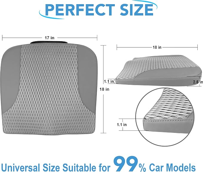 Car Seat Cushion, Comfortable Memory Foam Seat Pillow - Image 9