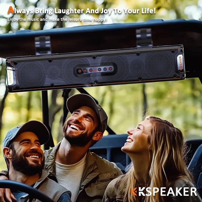 UTV Sound Bar ATV Sound Bar Golf Cart Soundbar UTV Speakers ATV Speaker - Image 3