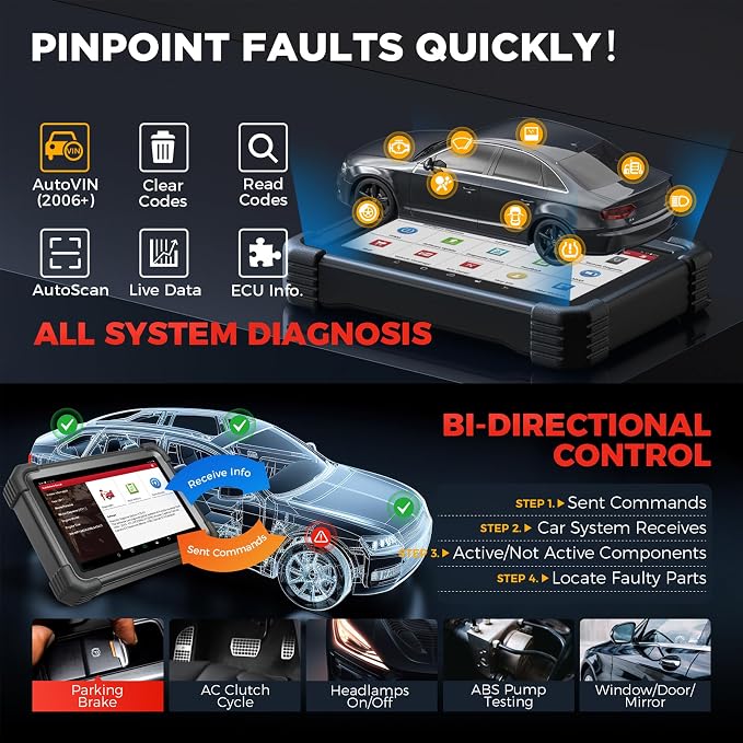 LAUNCH X431 PRO Dyno 2025 Upgrade Bidirectional Scan Tool - Image 3