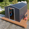 Metal Shed 8x10x6 FT by KKnowbody