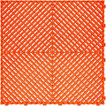 15.7"x15.7" Garage Flooring Tiles, Non-Slip Interlocking Plastic Garage Floor by Home