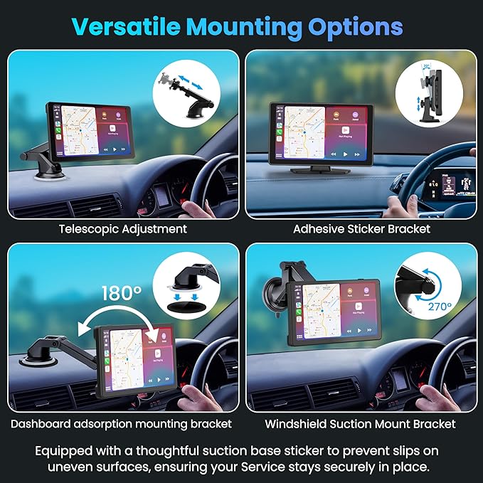 BIGASUO Apple Carplay & Android Auto Screen - Image 6