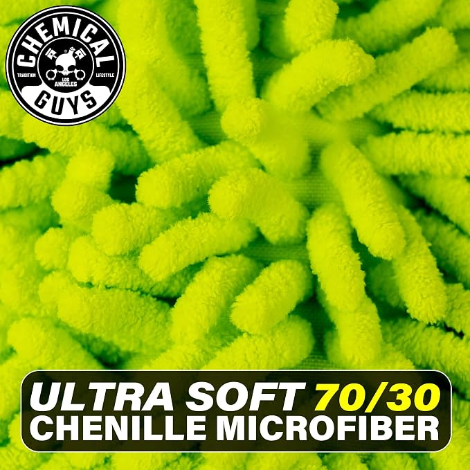 Chemical Guys MIC49302 Chenille Premium Scratch-Free Microfiber Wash Mitt - Image 11