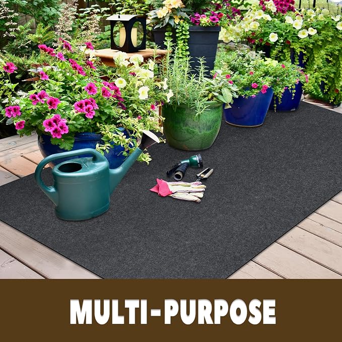 Oil Spill Mat, Garage Floor Mat Under Car, Waterproof/Durable/Non-Slip TPR - Image 5