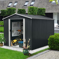 8x10 FT Outdoor Storage Shed, Metal Garden Shed by BNSPLY