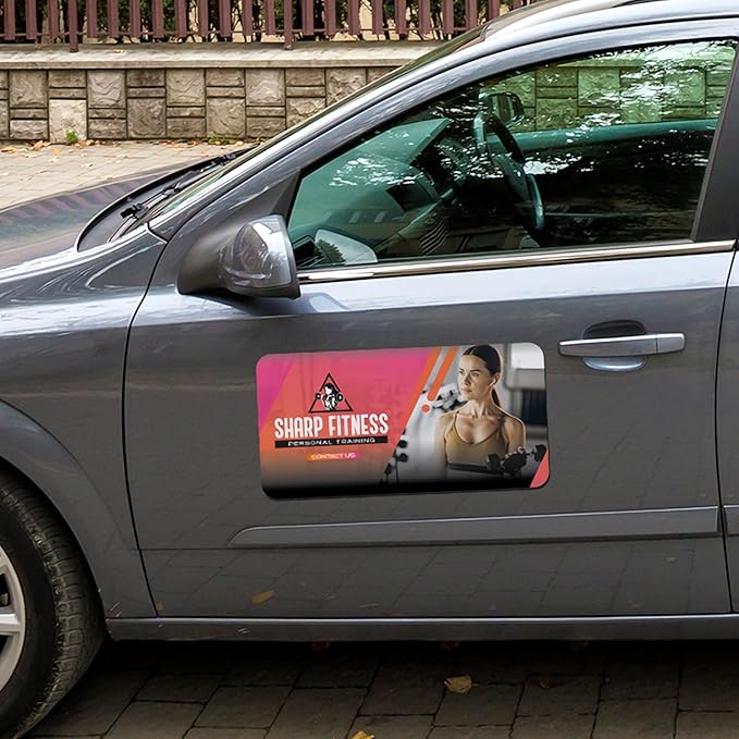 Custom Car Magnets for Business— Personalized Vehicle Magnetic Signs for Cars - Image 6