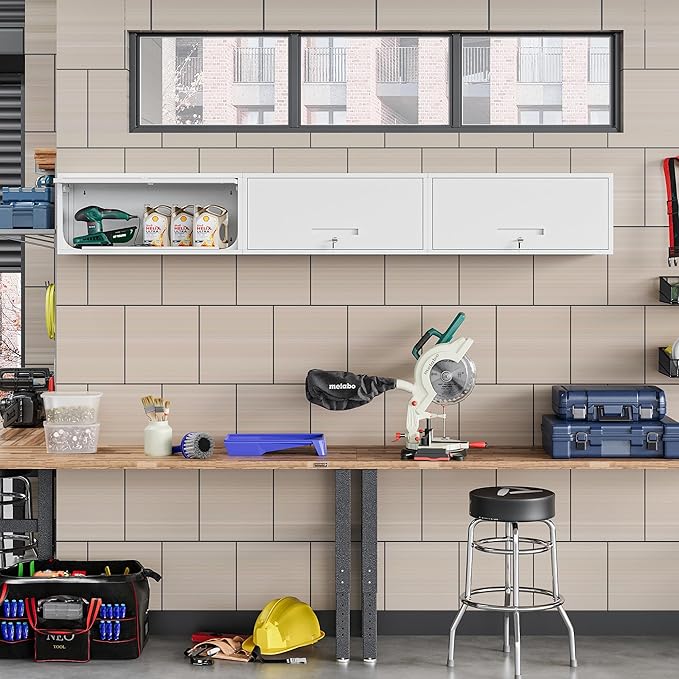 Metal Wall Storage Cabinet - Image 2