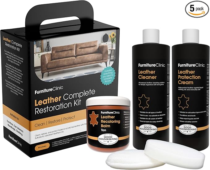 Furniture Clinic Leather Complete Restoration Kit | by FurnitureClinic