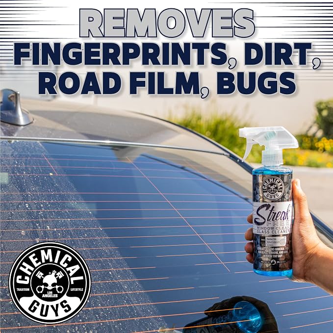Chemical Guys CLD300 Streak Free Glass & Window Cleaner, Ammonia Free & Safe on - Image 6
