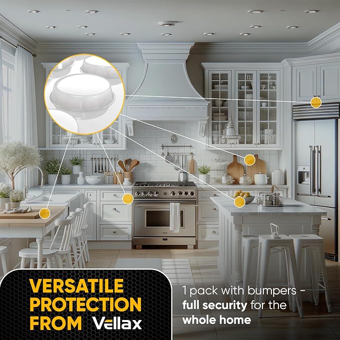 25 Clear Cabinet Door Bumpers - Image 9