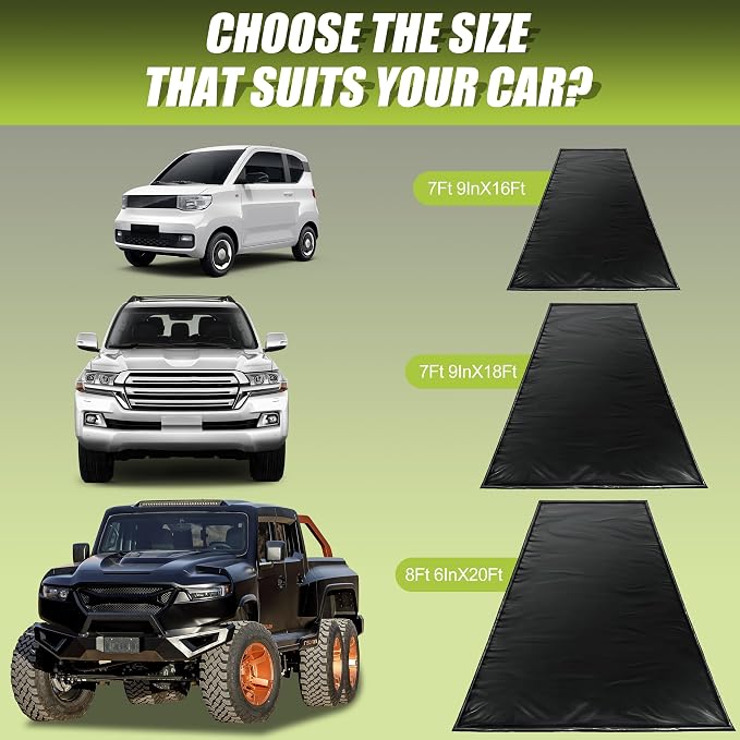 Auto Floor Mats for SUV/Truck, Containment Garage Car Mat for Snow - Image 4