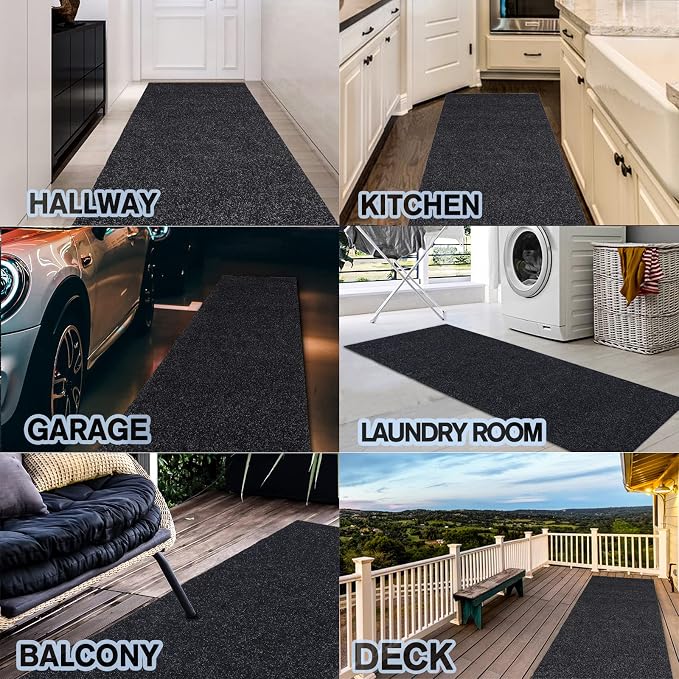 Custom Size Backed Non-Slip Area Rugs Runner, Easy Clean, Waterproof Runner - Image 6