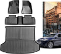 Floor Mats Fit for 2019-2025 Infiniti QX50 Floor Liner Cargo Mats，All-Weather by Antsvnn