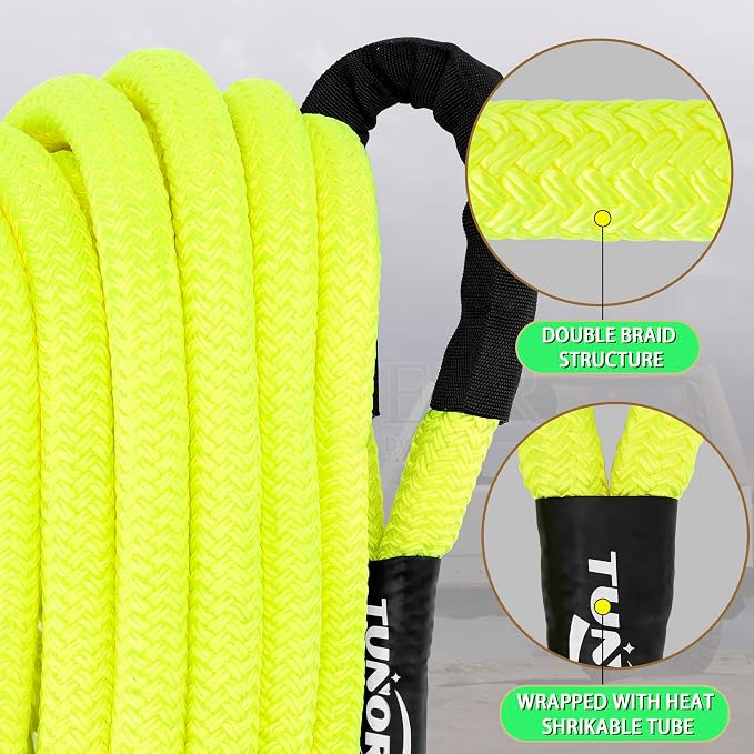 Kinetic Recovery Tow Rope Heavy Duty Offroad Snatch Strap - Image 2