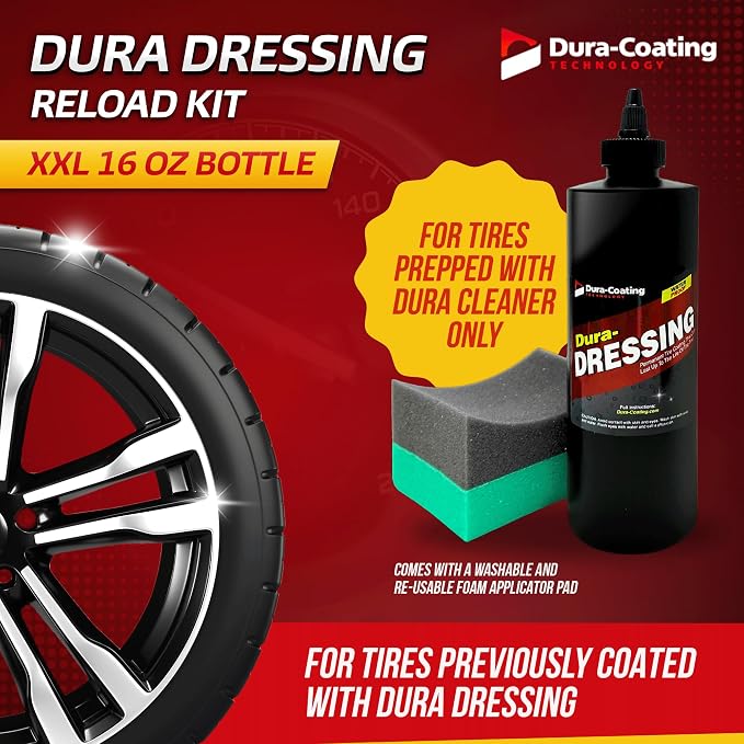 DURA-COATING TECHNOLOGY, Dressing Tire Dressing Re-Load Kit, - Image 2