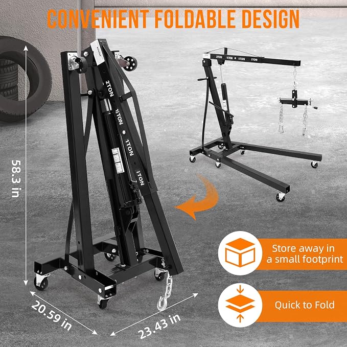 2 Ton Folding Engine Hoist - Image 4