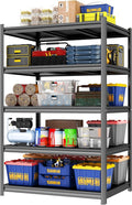 72" H Garage Shelving Adjustable Storage Shelves Metal Shelving Units 5-Tier by Unknown