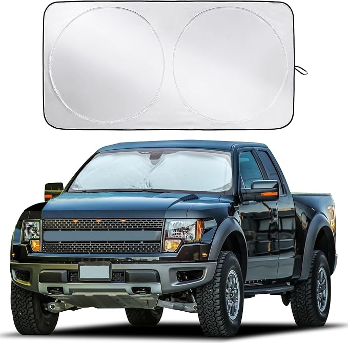EcoNour Truck Windshield Sun Shade by EcoNour