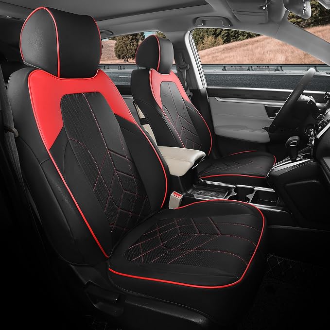 for Honda CRV Seat Covers Custom Fit 2017-2022 EXL EX LX Sport, Hybrid by FEINEPRO