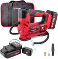 Tire Inflator Portable Air Compressor, 20V Cordless Car Tire Pump by BuyAll