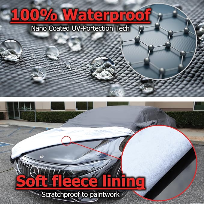 All Weather Waterproof car Cover Good - Image 4