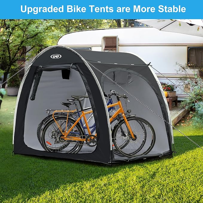 UNP Bike Storage Shed Tent, Portable Outdoor Bike Storage Tent - Image 7