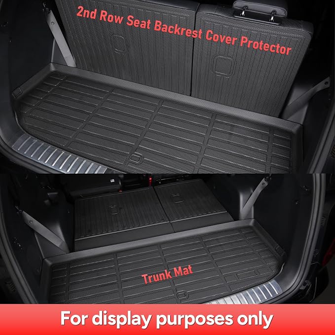 Wayhigh-All Weather Floor Mats & Cargo Liner and Seatback Cargo Set - Image 4
