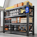 Yizosh 48" W Metal Garage Storage Shelves, Heavy Duty Adjustable Steel by Yizosh