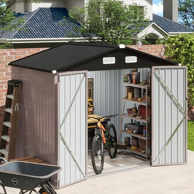 Aoxun 7x5 FT Outdoor Storage Shed by Aoxun
