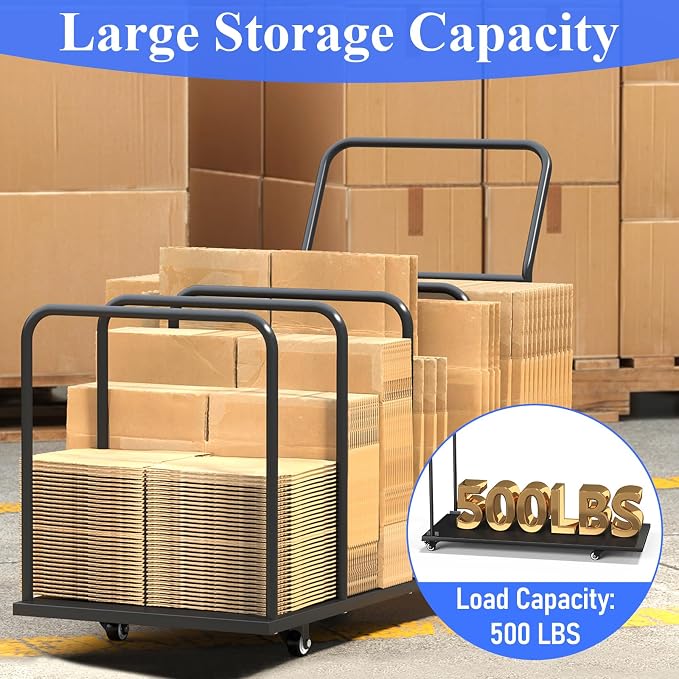 Carton Stand, Carton Storage Rack, Metal Cardboard Box Organizer - Image 6