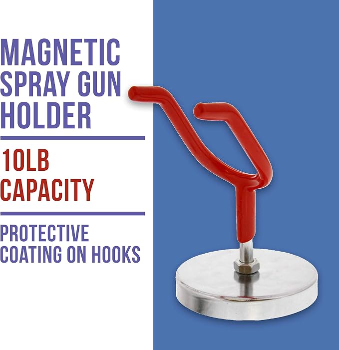 TCP Global Brand Magnetic Paint Spray Gun Holder Stand - Image 2